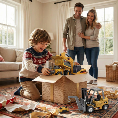 Mini RC Construction Bundle Set