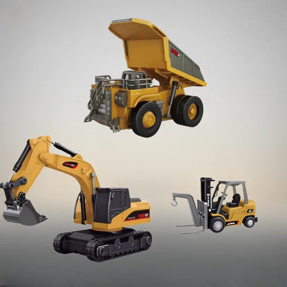 Mini RC Construction Bundle Set